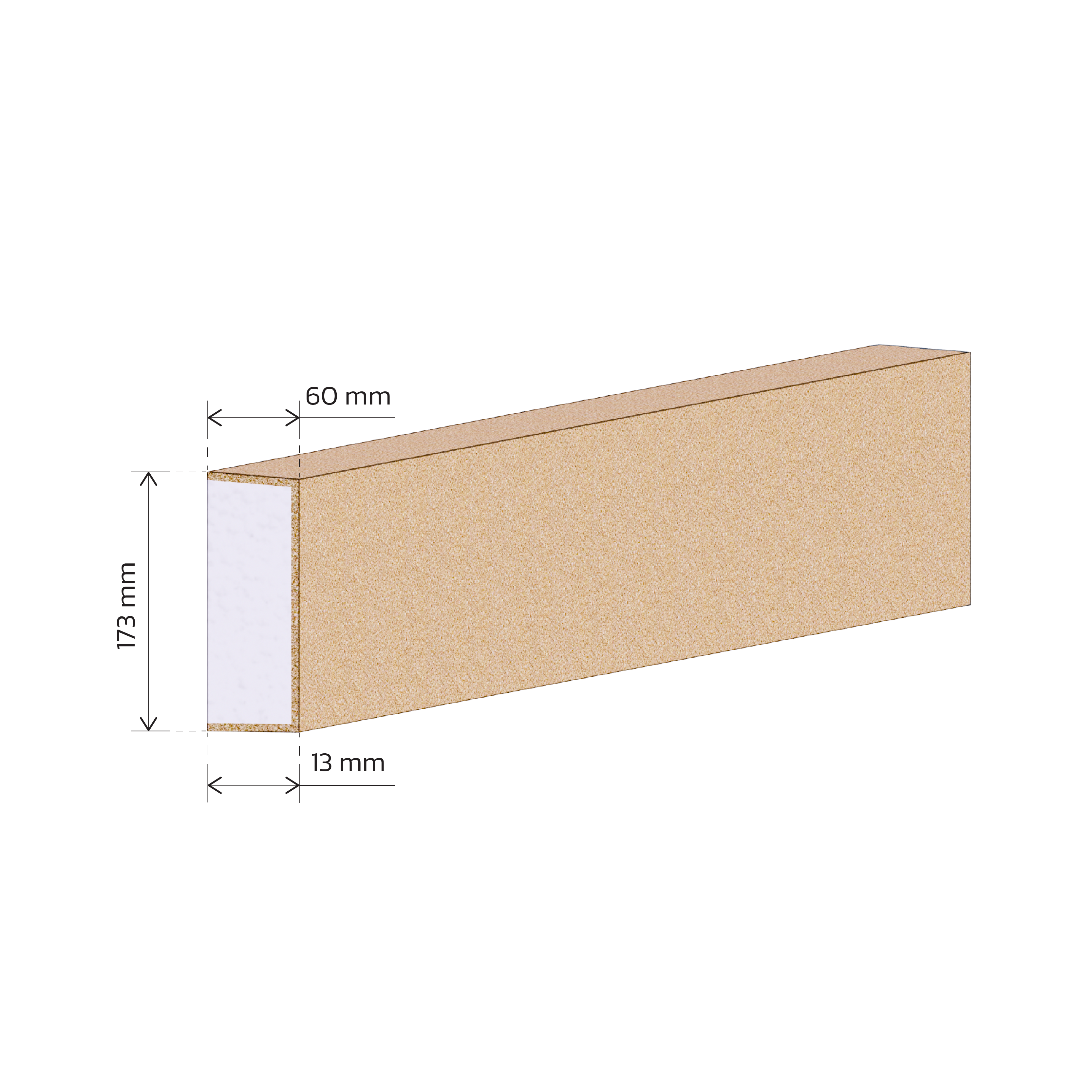 Rekunst Špaleta - A01 - 8,16 € s DPH / bm