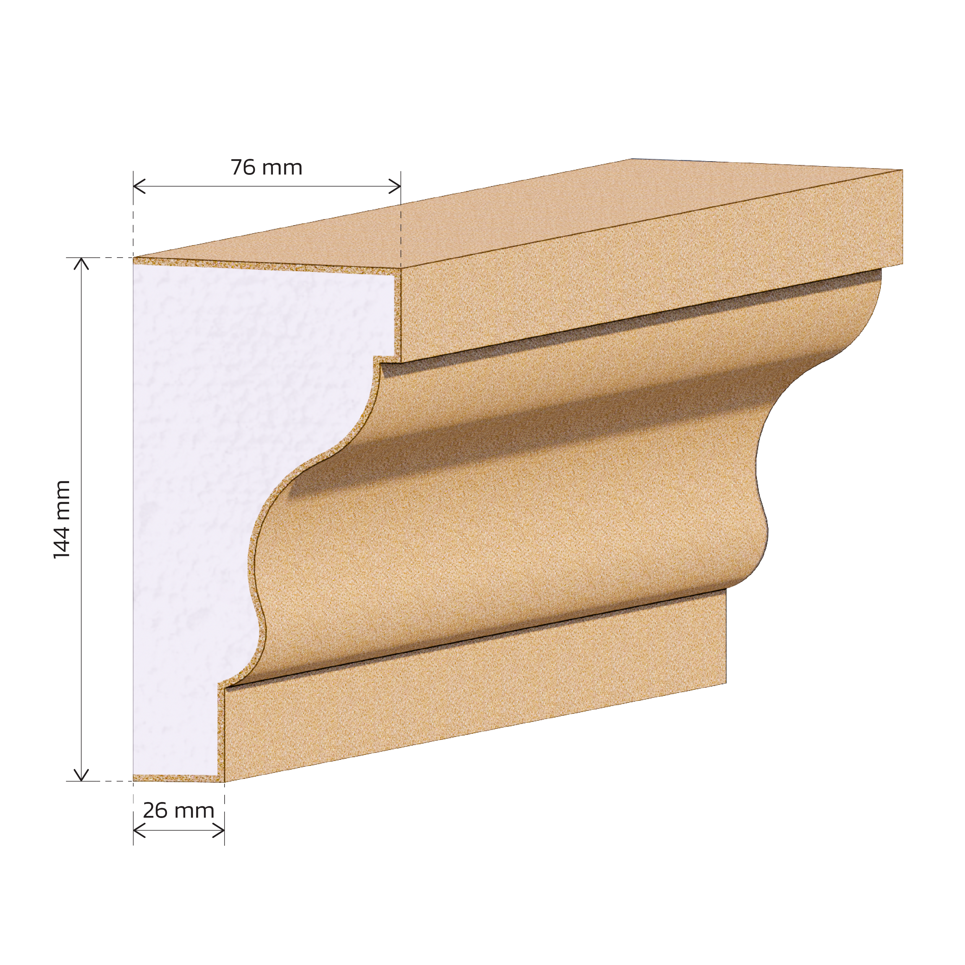Rekunst Parapeta U03 - 20,04 € s DPH / bm
